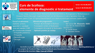 Curs de Scolioza: Elemente de diagnostic si tratament