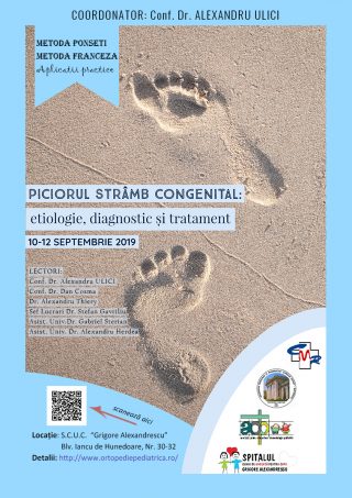 Piciorul stramb congenital : etiologie, diagnostic si tratament