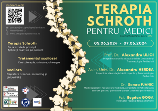 Curs Terapia Schroth pentru Medici