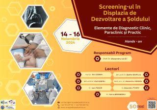 Screeningul in Displazia de Dezvoltare a Soldului – Elemente de Diagnostic Clinic, Paraclinic si Practic – “Hands-On”