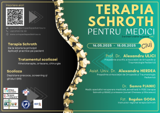 Terapia Schroth pentru Medici 2025 Cluj