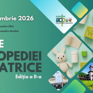 Taxă de participare Zilele Ortopediei Pediatrice - Editia a II-a – 9-11 Octombrie 2026 – Slanic Moldova