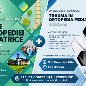 Taxă pachet ZOP 2026 + Workshop Trauma Pediatrică – Slănic Moldova